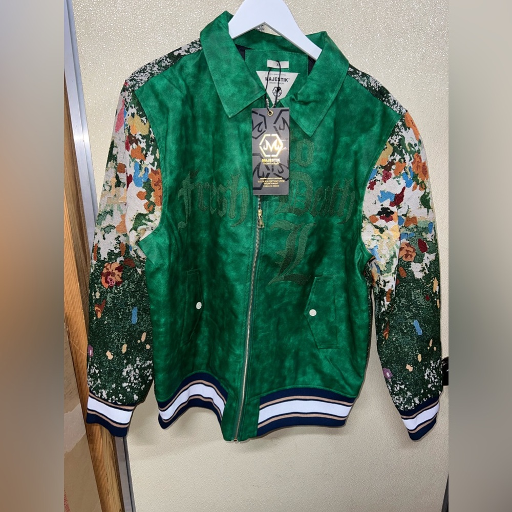 Majestik Premium Quality Tapestry Zip Jacket